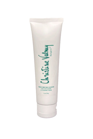 Christine Valmy Neem Purifying Cleanser, for daily cleansing and exfoliation.